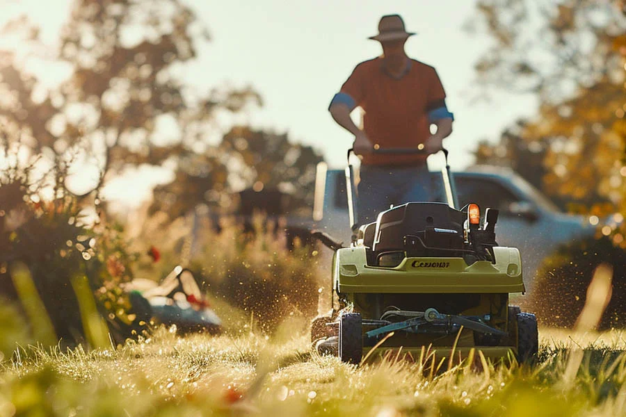 best battery operated lawnmower